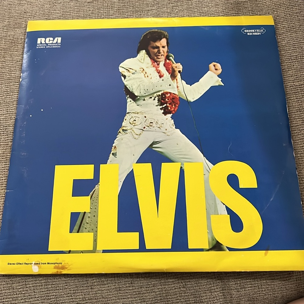 Vintage 1973 Elvis vinyl